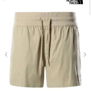 North Face activewear shorts.